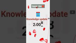 Thank you❤ for 2k much more to come | #Road_To_10k #shorts #thankyou