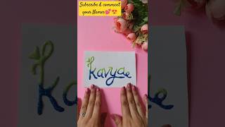 #namewritting #diycalligraphy #calligraphy #youtube #shorts #viralshort #viralvideo #ytviral #craft