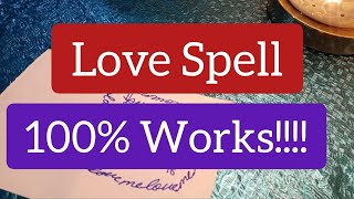 V POWERFUL Love Spell. Works instantly! Make him think of u.Call U.Meet U. Send u a message #spells