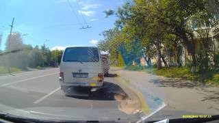 ДТП Полтава половки въехал в зад. Отказали тормоза. Accident drove in the ass. brakes failed