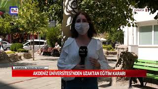 AKDENİZ ÜNİVERSİTESİ’NDEN UZAKTAN EĞİTİM KARARI