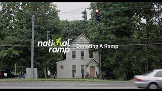 Donation A Ramp To A Stroke Victim