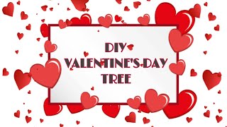 Valentine Tree Decor | Branches Decoration Ideas | DIY Room Decoration Idea | Easy Handmade Ideas