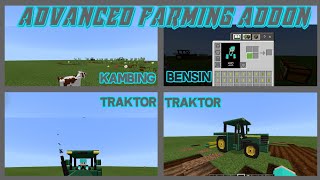 MOD/ADDON FARMING TERKEREN DI MCPE !! ADVANCED FARMING ADDON - MCPE 1.16.40