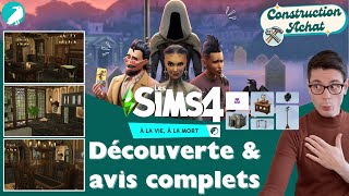 Les Sims 4 À la vie à la mort : Avis du Construction/Achat 🪚☠️