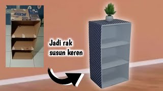 Membuat lemari dari kardus