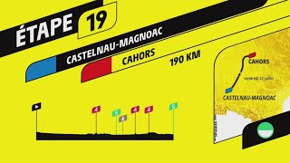 TOUR DE FRANCE 2022 - STAGE 19 | CASTELNAU-MAGNOAC - CAHORS | TOUR DE FRANCE 2022 PS4