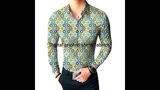 Digital printed Shirts Fabrics For men : Contact for Order 8469246701