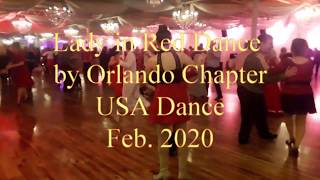 Orlando Chapter, USA Dance "Lady in Red Dance"