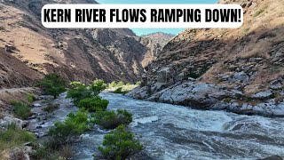 Kern River flows ramping down thanks to cool weather