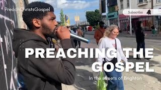 Many Blessed by the Gospel in Brighton ❤️‍🔥🗣️