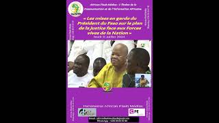 « Les mises en garde du Président du Faso Ibrahim TRAORÉ sur le plan de la justice »