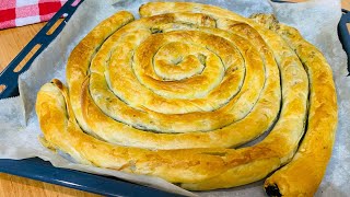 ✓ISPANAK MEVSİMİ GELDİĞİNDE BU TARİFİ YAPMADAN DURAMIYORUM ✓ÇITIR  ÇITIR BÖREK TARİFİ 💯