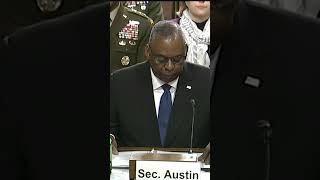 US Defense Secretary Lloyd Austin talking about Chinese challenge #ytshorts #youtubeshorts #shorts