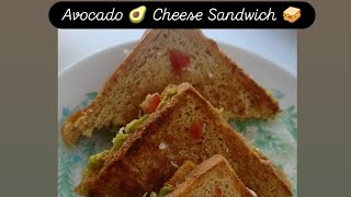 #wanna have a healthy Breakfast? Avocado Toast &  Cheesy Avocado Sandwich 🥑 wholesome food. Try it..