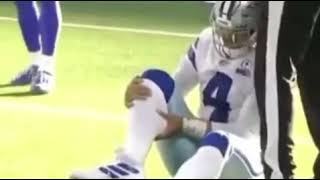 Dak Prescott breaks ankle nfl owns this video