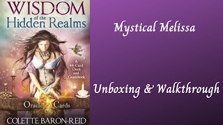 Wisdom of the Hidden Realms Oracle Unboxing & Walkthrough