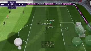 Efootball pes 2021 - Pes 2021 mobile - tre passaggi e goal di Forlan