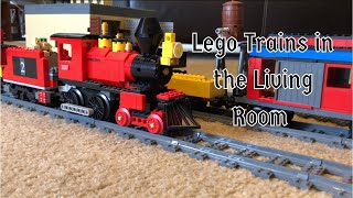 Running Lego Trains in my Living Room