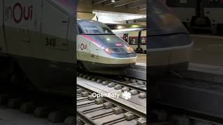 01/2024 - Arrivée du TGV Atlantique 340 en gare de Paris Montparnasse