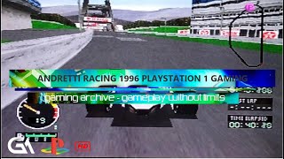 Andretti Racing 1996 Retro Gaming PlayStation 1 - Gameplay by Tom - Retro Gameplay Gaming Teaser