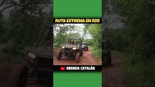 El mejor recorrido extremo en RZR!! #shorts #brendacatalan #travel #dondees