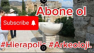 #pamukkale Hierapolis Arkeoloji