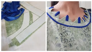 LATEST EASY NECK DESIGN 2020 CUTTING/STITCHING