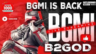 BGMI IS BACK  #live #bgmi #viral