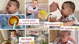 EK GIDAYA BAŞLADIK | İLK TADIMLAR İLK TEPKİLER | 🥙 SEL FELAKETİ😞SU ALTINDA KALDIK #vlog #ekgıda