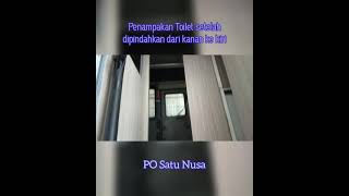 alasan toilet bus big bird berada di kanan, agar nyaman ga keganggu tangga atau pintu..