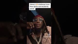 himra s adresse a ses fans apres l incident de la boisson