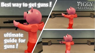 Fastest Way To Get Guns! Piggy Intercity