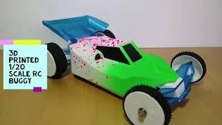 MiniRC 3D Printed 1/20 scale buggy RC Race Car