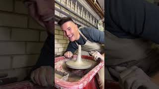 THIS TOOK A TURN 💀😂 #shorts #pottery #funnyvideos