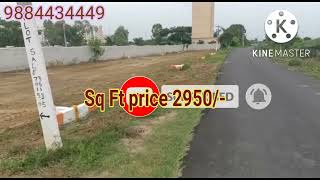 PLOT FOR SALE OMR ROAD KELAMBAKKAM ON ROAD PROJECT