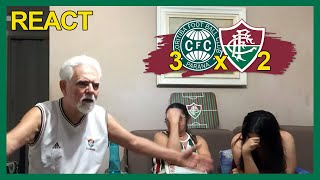 FAMÍLIA TRICOLOR REAGE À 3 CORITIBA X 2 FLUMINENSE - CAMPEONATO BRASILEIRO 2022