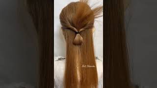 Easy & Quick Hairstyle With Claw Clip