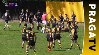 Highlights: Praga vs. Tatra extraliga ragby 4.kolo 2018