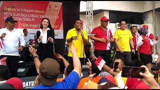 VIDEO KENANGAN: Didi Kempot dan Wika Salim Hadir Menyapa Pegawai Kemensos pada Acara Poksi 2019