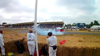 Elfyn Evans Doing some Doughnuts