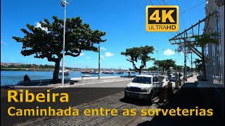 WALK BAHIA 【4K】: Avenida Beira Mar / Ribeira (Salvador - Bahia)