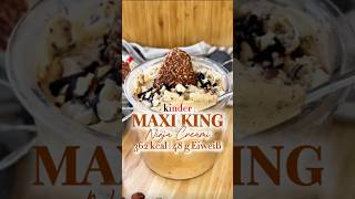 kinder MAXI KING🍦#kindermaxiking #herbsteis #proteinrezept #ninjacreamirezepte #eisrezept #amba3