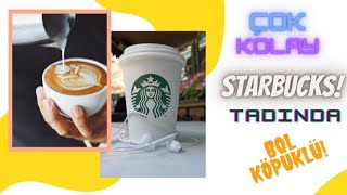 STARBUCKS TADINDA SOĞUK KAHVE TARİFİ | KOLAY | EKONOMİK | ÖĞRENCİ İŞİ |