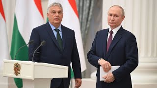 🚨Urgent : Vladimir Poutine rencontre Viktor Orban