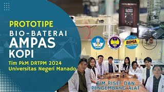 Program PKM Unima, Sejumlah Sekolah di Tomohon Sulut Belajar Teknologi Bio-Baterai dari Ampas Kopi