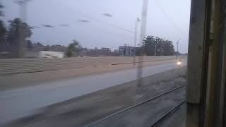 Green Line blasting speed on Morning || Pano Akil fastest cross || Train running very fast