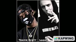 Travis Scott - Backyard (Remix) ft. Logic (Audio)