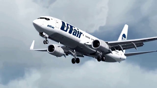 UTair Landing at Vnukovo | Boeing 737-800