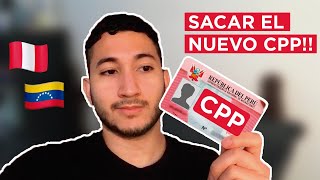 Como puedes sacar el nuevo CPP para extranjeros en Perú